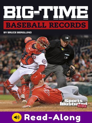 cover image of Big-Time Baseball Records